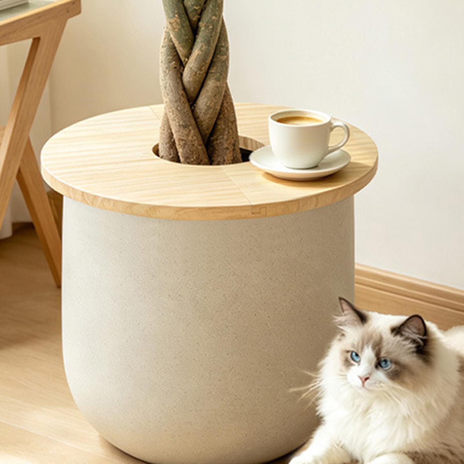 Flower Pot Covers Wooden Split - Indoor Herb Garden review and price