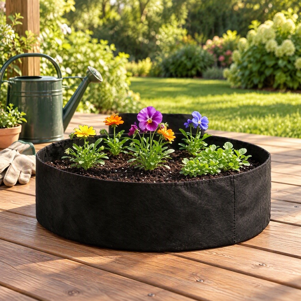 Large Circular Felt Planting B - Grow Bag review and price