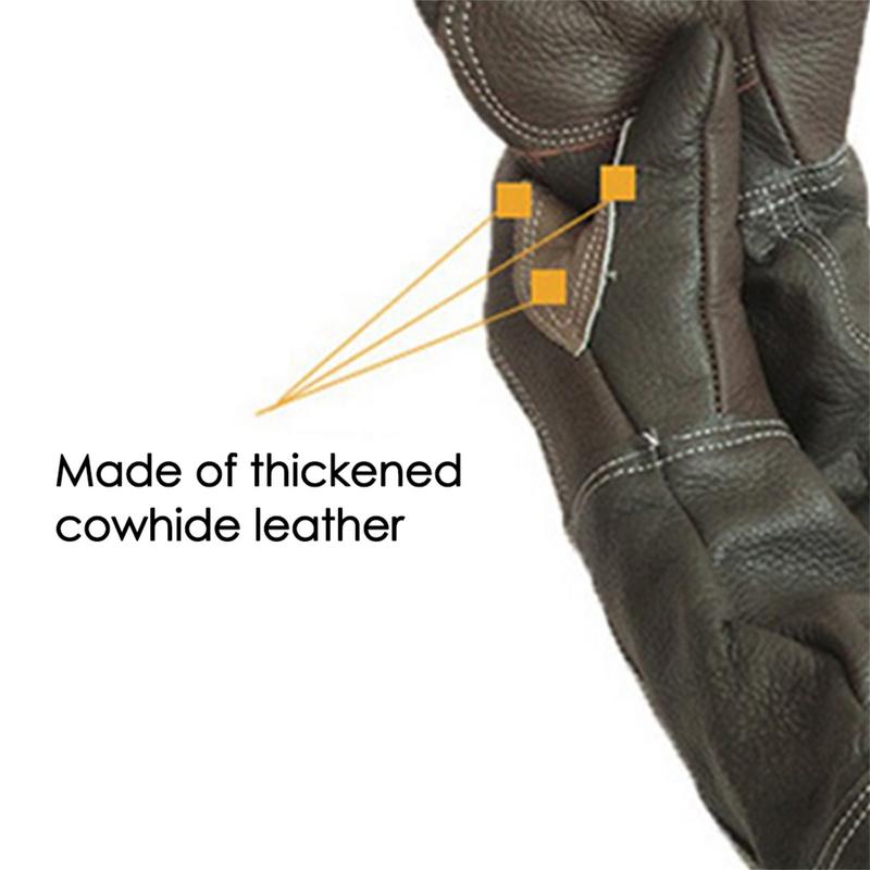 Pet Gloves Cowhide Leather Ant - Garden Gloves review and price