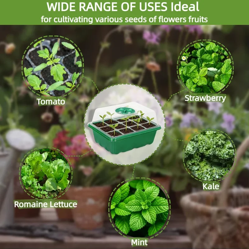 Seed Starter Tray Mini Greenho - Seed Starter Tray review and price