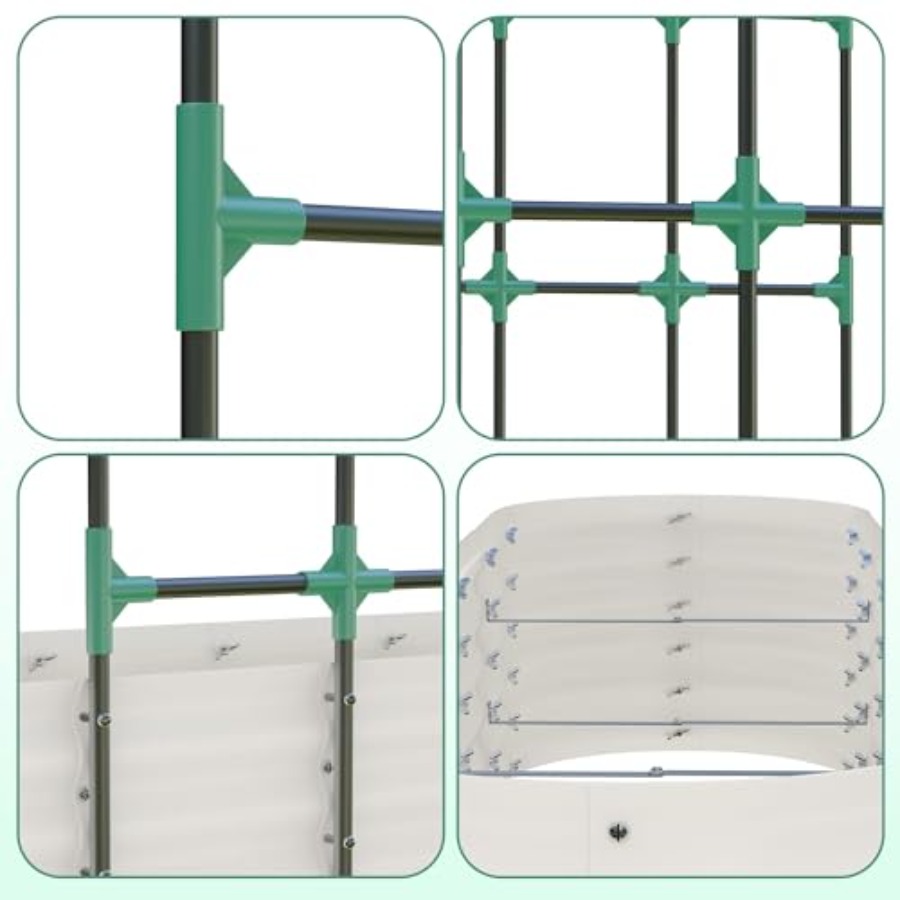 Galvanized Raised Garden Bed w - Raised Garden Bed review and price