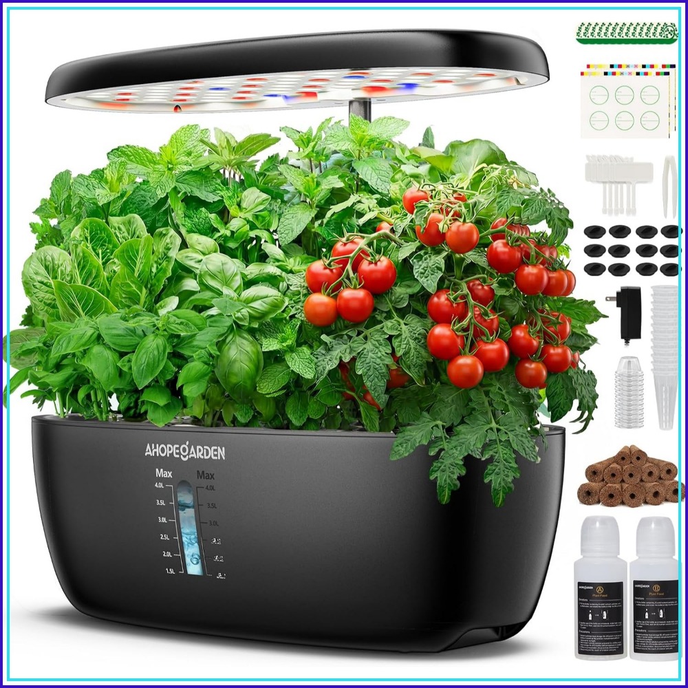 12 Pod Hydroponic Garden with  - Indoor Herb Garden review and price