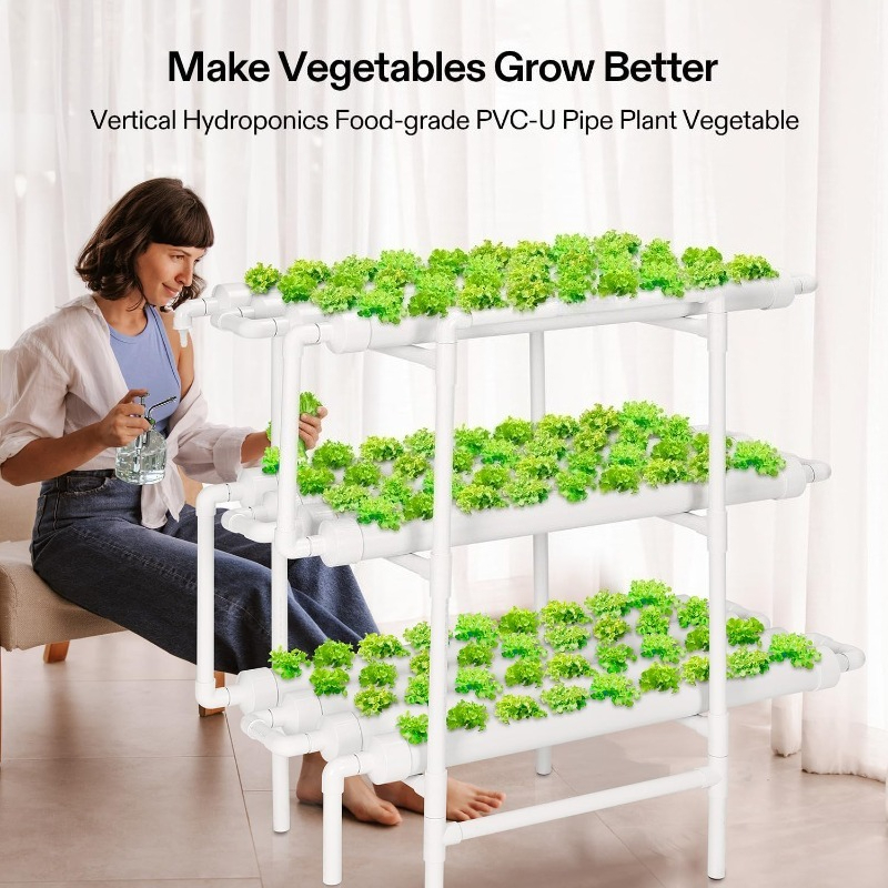 Vertical Hydroponic Growing Sy - Hydroponic Kit review and price