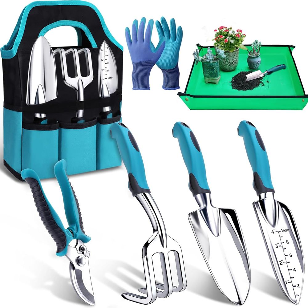Durable 7-Piece Gardening Tool - Trowel Garden Tools review and price