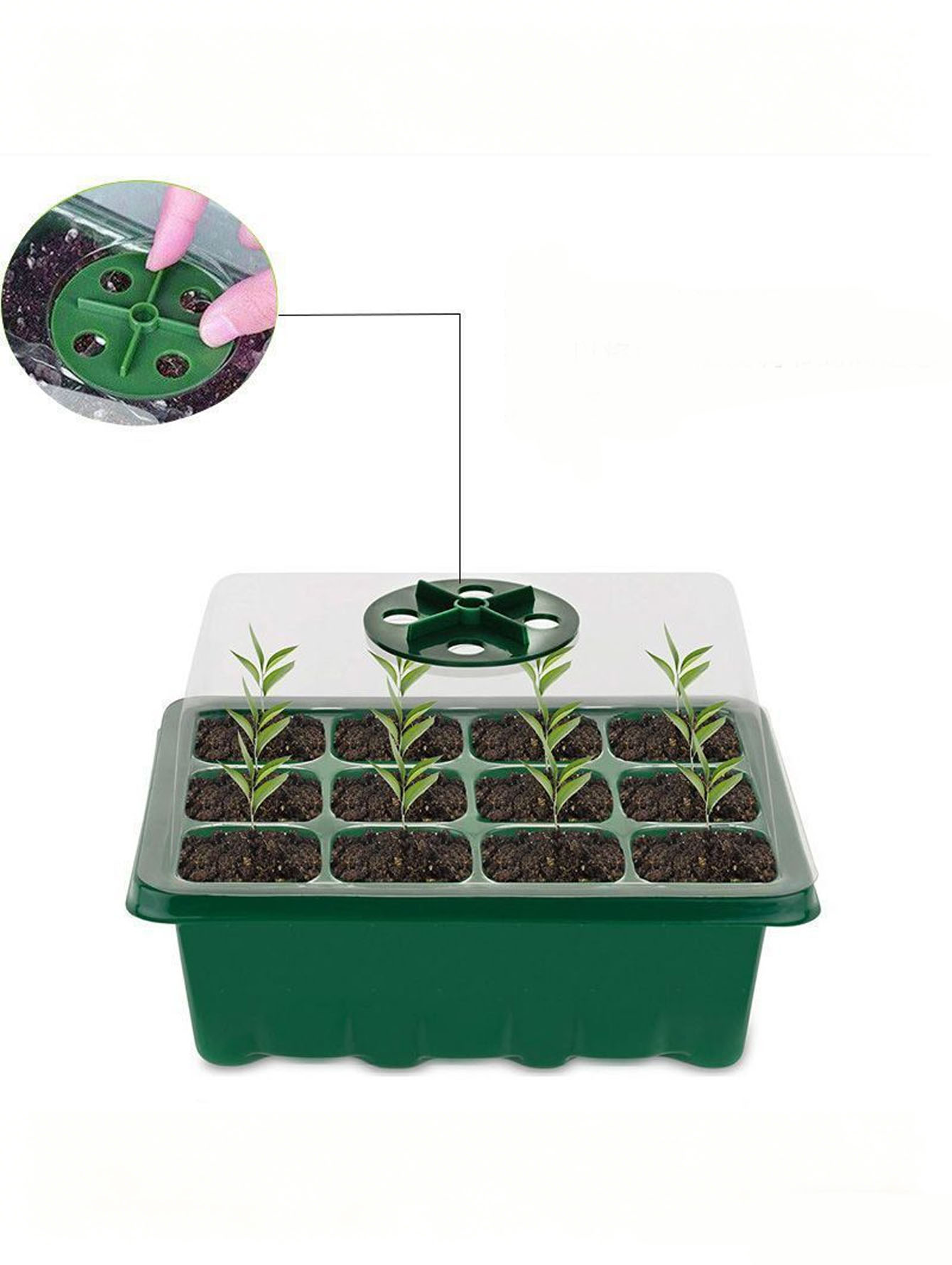 1/2pc 6/12-Hole Seedling Tray, - Seed Starter Tray review and price