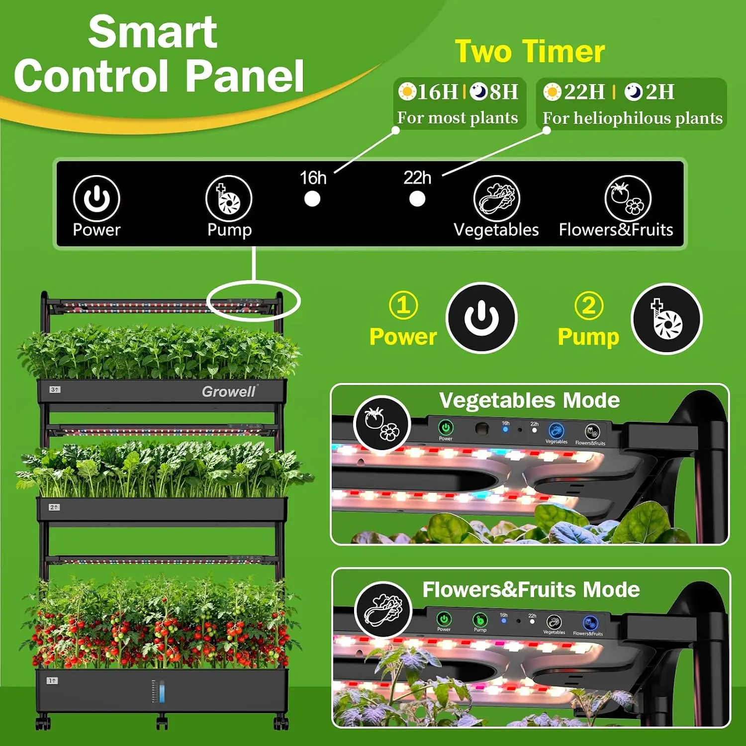 Large Hydroponics Growing Syst - Indoor Herb Garden review and price